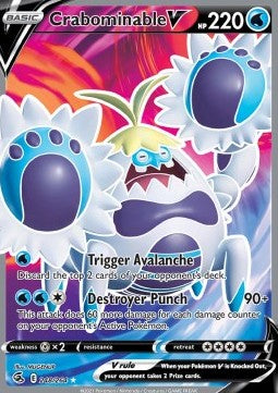 Crabominable V⁣ - Fusion Strike⁣ (Ultra Rare)⁣ [248]