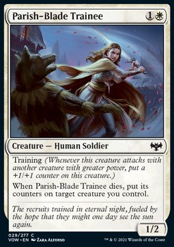 Parish-Blade Trainee - Innistrad: Crimson Vow (Common) [VOW-29]