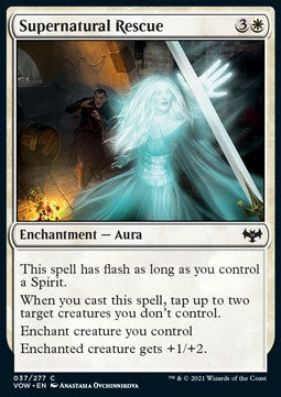 Supernatural Rescue - Innistrad: Crimson Vow (Common) [VOW-37]