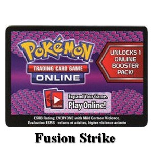 Online Code Card (Booster)⁣ - Fusion Strike⁣ (Online Code Card)