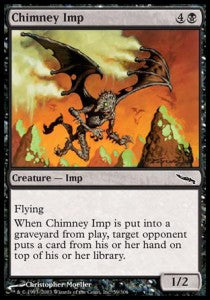 Chimney Imp⁣ - Mirrodin⁣ (Common)⁣ [59]