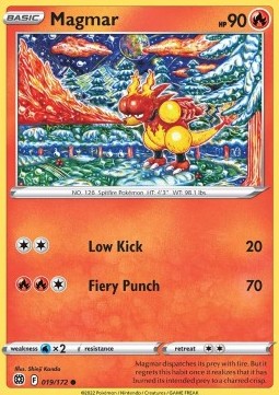 Magmar⁣ - Brilliant Stars⁣ (Common)⁣ [019]