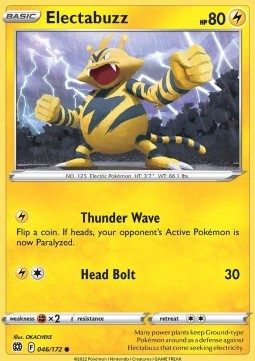 Electabuzz⁣ - Brilliant Stars⁣ (Common)⁣ [046]