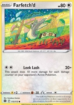 Farfetch'd⁣ - Brilliant Stars⁣ (Common)⁣ [115]