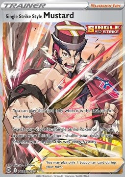 Single Strike Style Mustard⁣ - Brilliant Stars⁣ (Ultra Rare)⁣ [TG28]