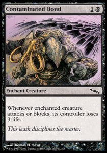 Contaminated Bond⁣ - Mirrodin⁣ (Common)⁣ [61]