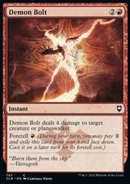 Demon Bolt⁣ - Commander Legends: Battle for Baldur's Gate: Extras⁣ (Common)⁣ [787]