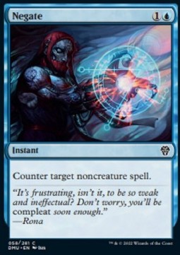 Negate⁣ - Dominaria United⁣ (Common)⁣ [58]