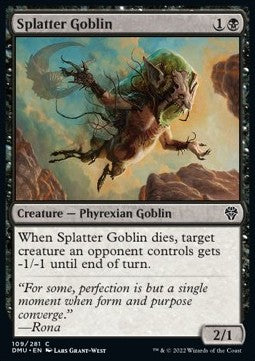 Splatter Goblin - Dominaria United (Common) [DMU-109]