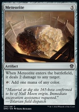 Meteorite⁣ - Dominaria United⁣ (Common)⁣ [235]