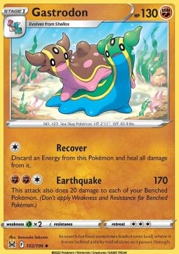 Gastrodon⁣ - Lost Origin⁣ (Uncommon)⁣ [102]