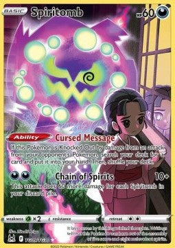 Spiritomb⁣ - Lost Origin⁣ (Holo Rare)⁣ [TG09]