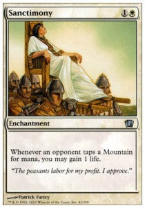 Sanctimony - Eighth Edition (Uncommon) [8ED-42]