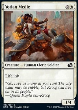 Yotian Medic - The Brothers' War (Common) [BRO-33]