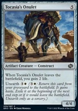 Tocasia's Onulet - The Brothers' War (Common) [BRO-39]