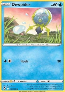 Dewpider⁣ - Silver Tempest⁣ (Common)⁣ [047]