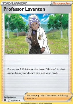 Professor Laventon⁣ - Silver Tempest⁣ (Uncommon)⁣ [162]