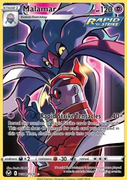 Malamar⁣ - Silver Tempest⁣ (Holo Rare)⁣ [TG06]