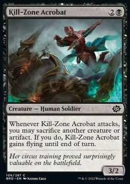 Kill-Zone Acrobat - The Brothers' War (Common) [BRO-106]