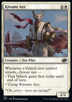Kitsune Ace⁣ - Jumpstart 2022⁣ (Common)⁣ [204]