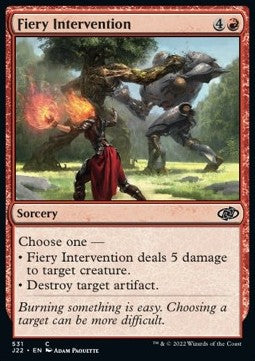 Fiery Intervention⁣ - Jumpstart 2022⁣ (Common)⁣ [531]