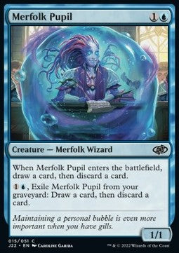 Merfolk Pupil⁣ - Jumpstart 2022⁣ (Common)⁣ [15]