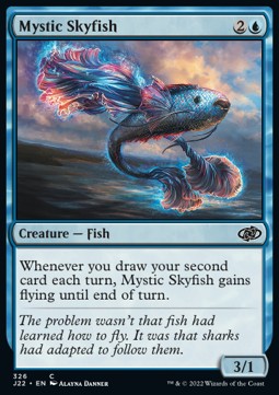 Mystic Skyfish⁣ - Jumpstart 2022⁣ (Common)⁣ [326]