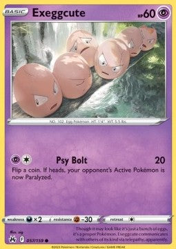 Exeggcute⁣ - Crown Zenith⁣ (Common)⁣ [057]
