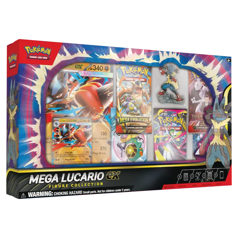 Pokémon: Mega Lucario ex Figure Collection - The Upkeep