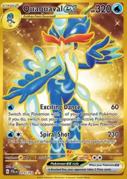 Quaquaval ex - Paldea Evolved (Secret Rare) [PAL-273]