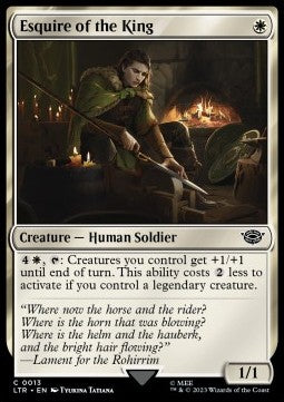 Esquire of the King⁣ - The Lord of the Rings: Tales of Middle-earth⁣ (Common)⁣ [13]