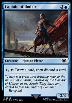 Captain of Umbar⁣ - The Lord of the Rings: Tales of Middle-earth⁣ (Common)⁣ [45]