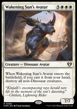 Wakening Sun's Avatar - Commander Masters (Rare) [CMM-68]