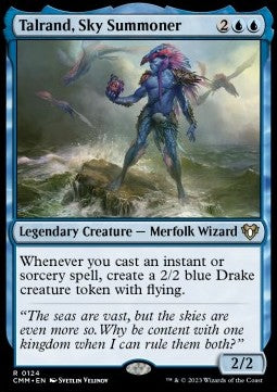 Talrand, Sky Summoner - Commander Masters (Rare) [CMM-124]