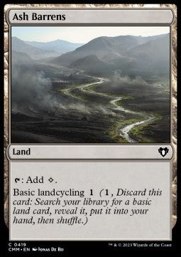 Ash Barrens - Commander Masters (Common) [CMM-419]