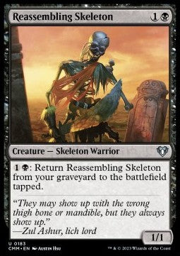 Reassembling Skeleton - Commander Masters (Uncommon) [CMM-183]