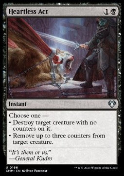 Heartless Act - Commander Masters (Uncommon) [CMM-166]