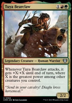 Tuya Bearclaw - Commander Masters (Uncommon) [CMM-360]