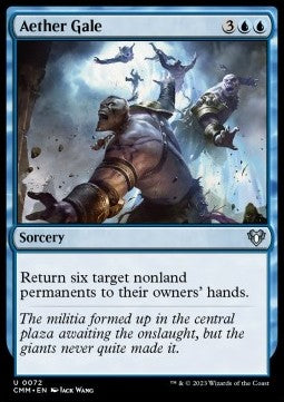 Aether Gale - Commander Masters (Uncommon) [CMM-72]