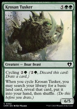 Krosan Tusker - Commander Masters (Common) [CMM-302]