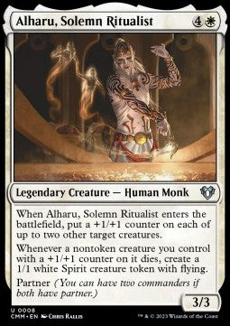 Alharu, Solemn Ritualist - Commander Masters (Uncommon) [CMM-8]