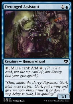 Deranged Assistant - Commander Masters (Common) [CMM-87]