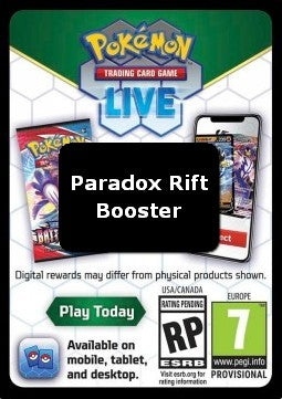 Live Code Card (Booster)⁣ - Paradox Rift⁣ (Online Code Card)