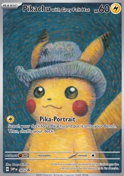 Pikachu with Grey Felt Hat⁣ - SV Black Star Promos⁣ (Promo)⁣ [085]