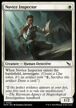 Novice Inspector⁣ - Murders at Karlov Manor⁣ (Common)⁣ [29]