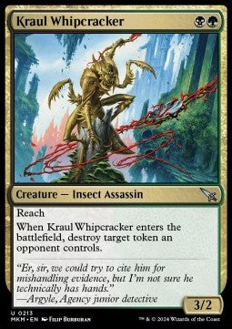 Kraul Whipcracker⁣ - Murders at Karlov Manor⁣ (Uncommon)⁣ [213]
