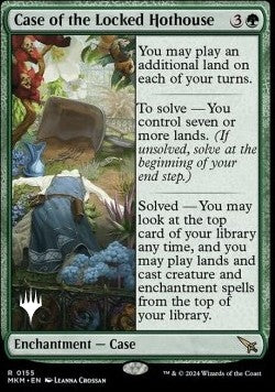 Case of the Locked Hothouse (V.2)⁣ - Murders at Karlov Manor: Promos⁣ (Rare)⁣ [155]