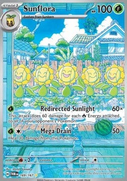 Sunflora - Twilight Masquerade (Illustration Rare) [TWM-169]