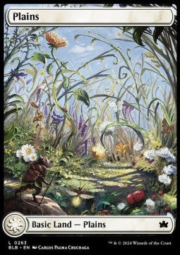 Plains (V.2)⁣ - Bloomburrow⁣ (Land)⁣ [263]