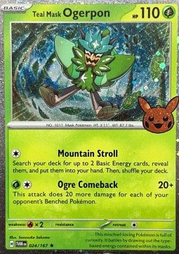 Teal Mask Ogerpon⁣ - Trick or Trade 2024⁣ (Promo)⁣ [TWM 024]
